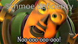 buzz lightyear from toy story says schmoe deficiency noo-000-0000-000