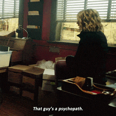 Emilia Harcourt Psychopath GIF - Emilia Harcourt Psychopath That Guys A Psychopath GIFs