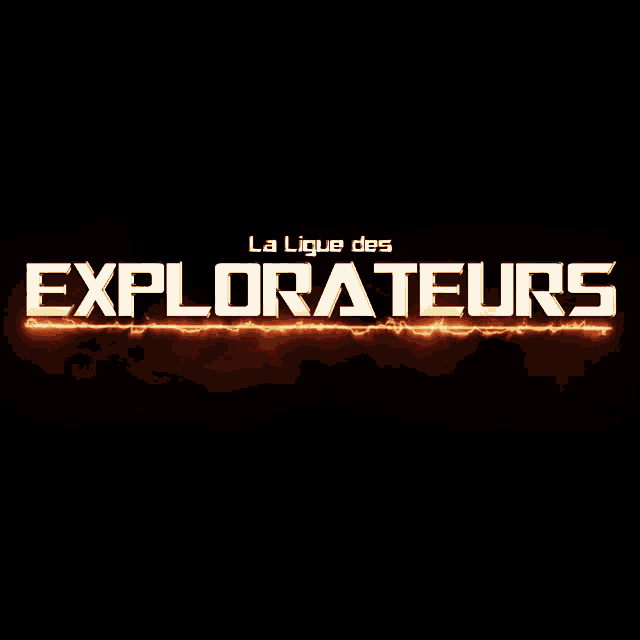 a sign that says la ligue des explorateurs