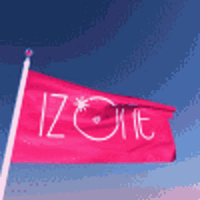 Iz One Pink GIF - Iz One Pink Flag GIFs