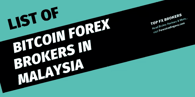 a list of bitcoin forex brokers in malaysia is displayed on a blue background