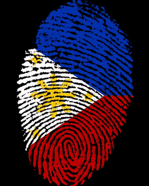 a fingerprint with the words support hybrid election system ph2022 on it