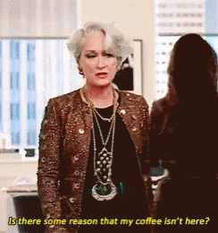 Is There Some Reason That My Coffee Isnt Here GIF - Is There Some Reason That My Coffee Isnt Here Kristen Wiig GIFs