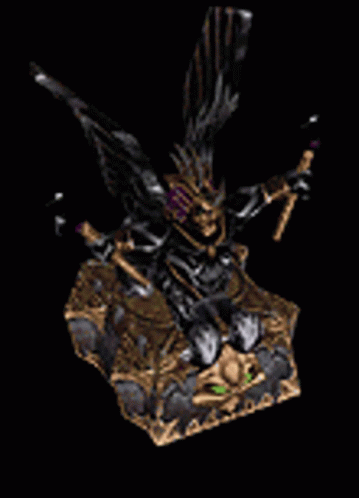 Obsidian Statue Warcraft3 GIF - Obsidian Statue Warcraft3 GIFs