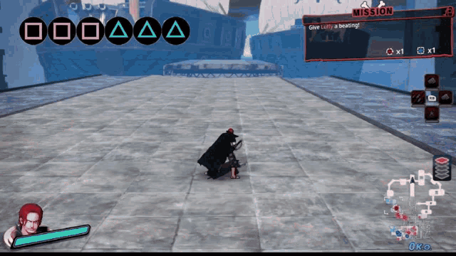 a screenshot of a video game that says mission on it