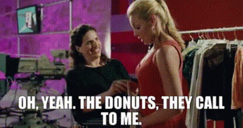 Knocked Up Alison Scott GIF - Knocked Up Alison Scott Oh Yeah The Donuts GIFs