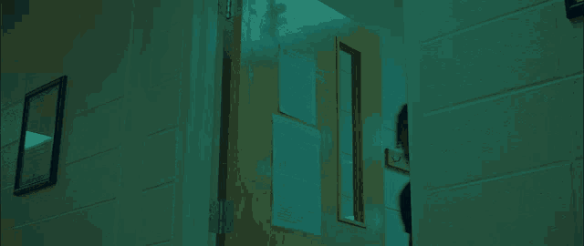a door with a sign on it that says ' no smoking ' on it