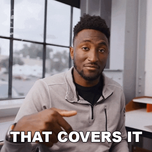 That Covers It Marques Brownlee GIF - That Covers It Marques Brownlee That Explains It GIFs