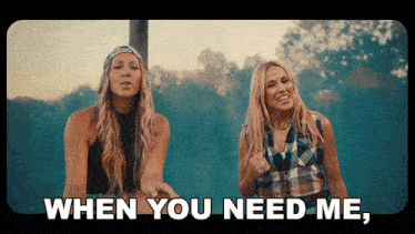 When You Need Me I Will Be Here Colbie Caillat GIF - When You Need Me I Will Be Here Colbie Caillat Sheryl Crow GIFs