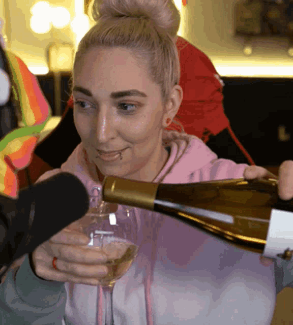 Snugibun Wine Oclock GIF - Snugibun Wine Oclock Just Keep Pouring GIFs