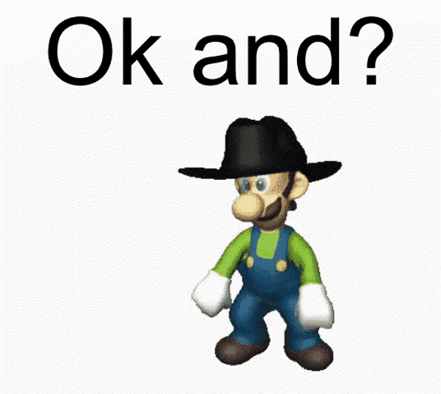 Luigi Ok And GIF - Luigi Ok And Superprobablyuser GIFs