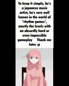 To Keep It Simple Bocchi GIF