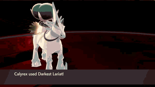 a white unicorn with a green crown on its head is playing a game