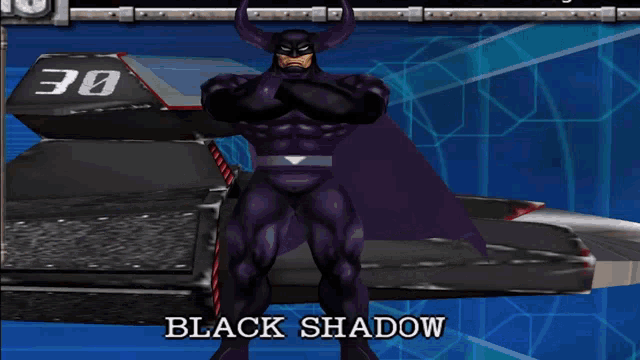Black Shadow Idle Animation GIF - Black Shadow Idle Animation F Zero GIFs