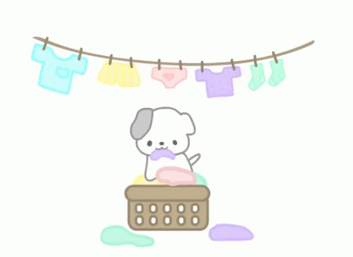 Dog Laundry GIF - Dog Laundry GIFs