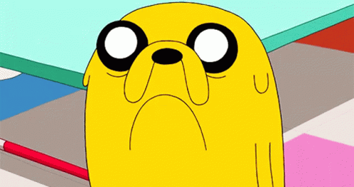 Adventure Time Shocked GIF - Adventure Time Shocked Jake The Dog GIFs