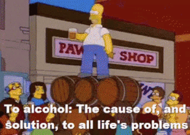 Funny Booze GIF - Funny Booze Homer Simpson GIFs