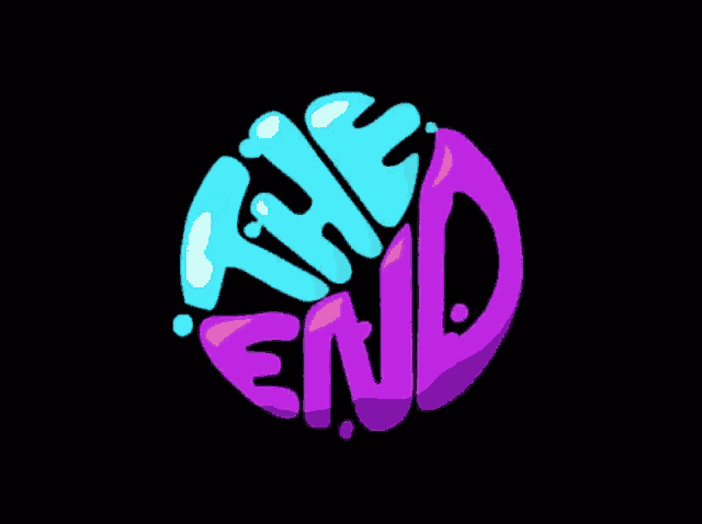 a blue and purple object on a black background that looks like ice cream