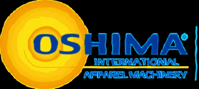 a logo for oshma international apparel machinery