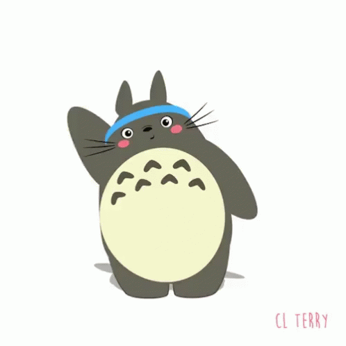 Totoro Exercise GIF - Totoro Exercise Dance GIFs
