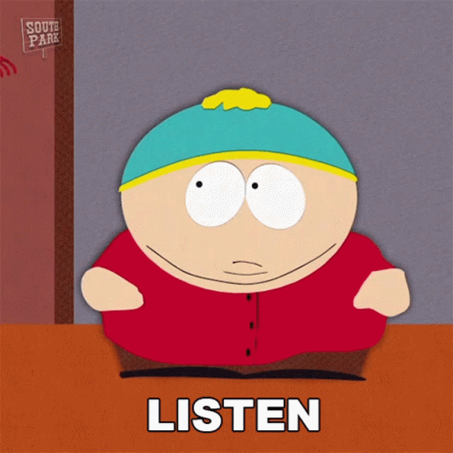 Listen Eric Cartman GIF - Listen Eric Cartman South Park GIFs