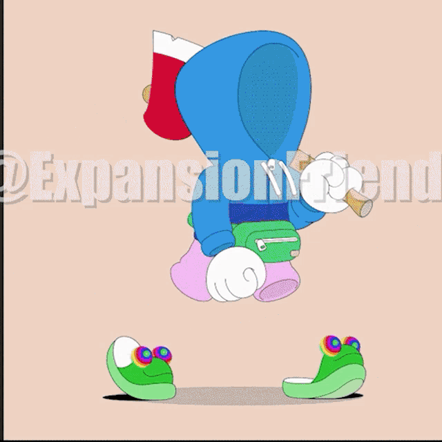 a picture of a cartoon character with the words ' king imperio ' at the bottom
