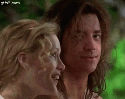 Brendan Fraser Wink GIF - Brendan Fraser Wink George Of The Jungle GIFs