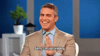 Andycohen Jk GIF - Andycohen Jk Justkidding GIFs