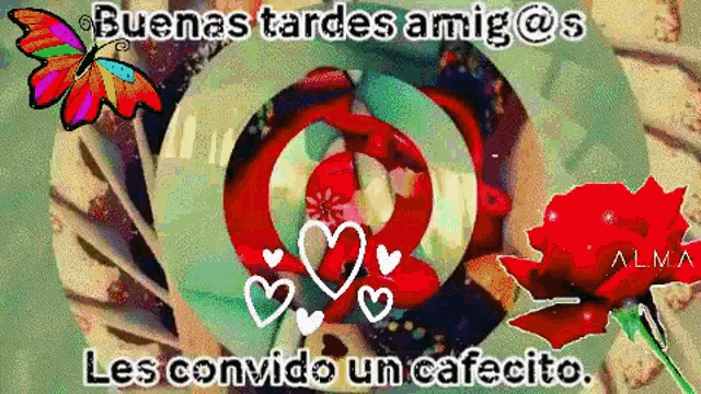 Cafecito Buenas Tardes Amigas GIF - Cafecito Buenas Tardes Amigas Les Convido Un Cafecito GIFs