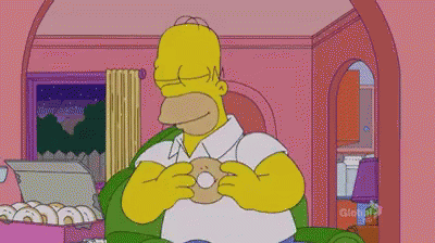Homer Donut GIF - Homer Donut Doughnuts GIFs