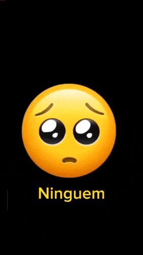 a yellow smiley face with a black background and the words ninguem acredita below it