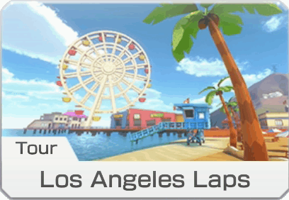 Los Angeles Laps Tour Los Angeles Laps GIF - Los Angeles Laps Tour Los Angeles Laps Mario Kart GIFs