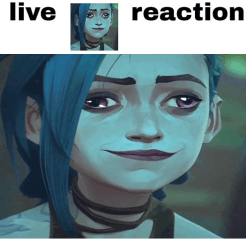 Jinx Arcane Meme - Jinx Arcane Funny face - Discover & Share GIFs