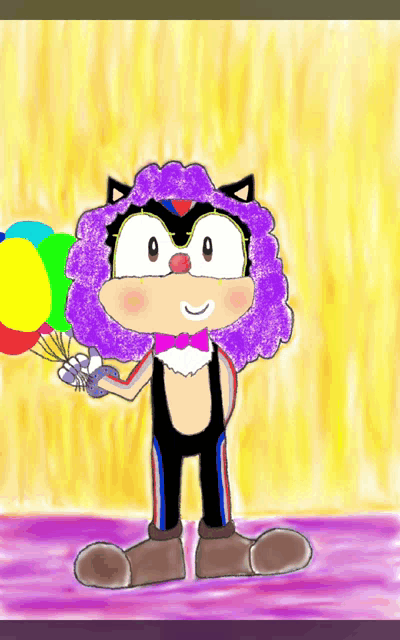 Sonic Clown GIF - Sonic Clown Hi GIFs