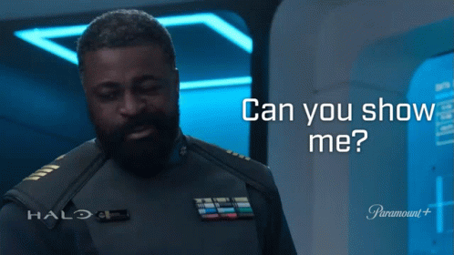 Can You Show Me Captain Jacob Keyes GIF - Can You Show Me Captain Jacob Keyes Halo GIFs