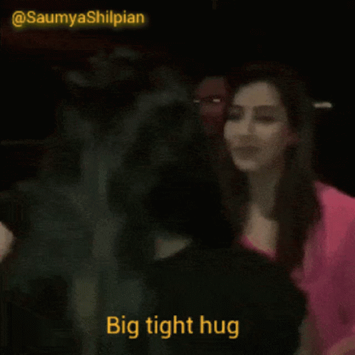 Shilpa Shinde Big Tight Hug GIF - Shilpa Shinde Big Tight Hug Embrace GIFs