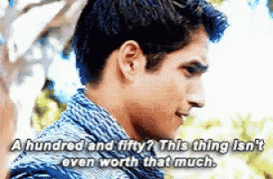 a man with a quote that says a hundred and fifty ? this thing isn 't even worth that much