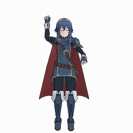 a cartoon character with a cape and a sword