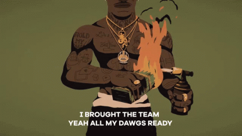 I Brought The Team Yeah All My Dawgs Ready Mariel Semonte Orr GIF - I Brought The Team Yeah All My Dawgs Ready Mariel Semonte Orr Trouble GIFs