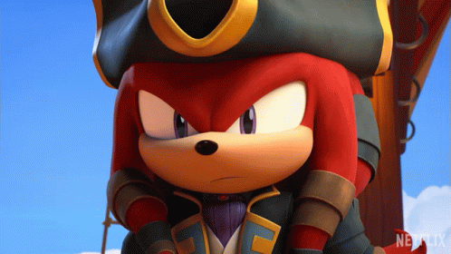 Angry Knuckles The Echidna GIF - Angry Knuckles The Echidna Sonic Prime GIFs