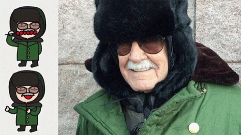 Stan Lee Smiling GIF - Stan Lee Smiling Happy GIFs