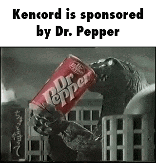 kencord is sponsored by dr. pepper in an advertisement for dr. pepper .