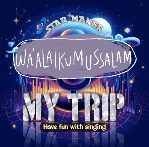 a poster for a star maker called wa ' alaikumussalam my trip
