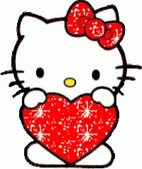 Hello Kitty Glitter GIF - Hello Kitty Glitter Sparkle GIFs