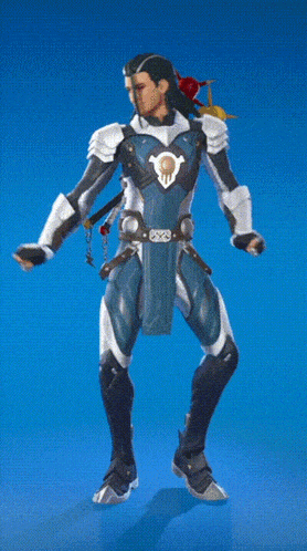 a man in armor holds a sword and a heart