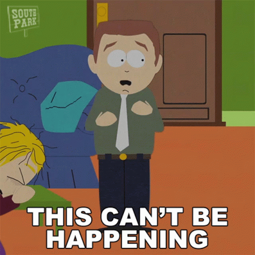 This Cant Be Happening Stephen Stotch GIF - This Cant Be Happening Stephen Stotch South Park GIFs