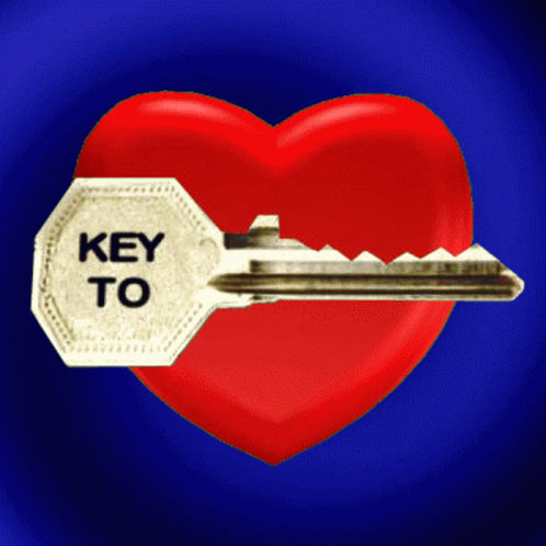 Key To My Heart I Love You GIF - Key To My Heart I Love You Love You Heart GIFs