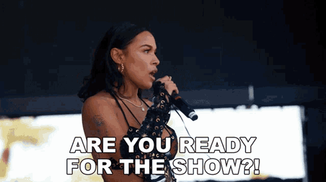 Are You Ready For The Show Princess Nokia GIF - Are You Ready For The Show Princess Nokia Coachella GIFs