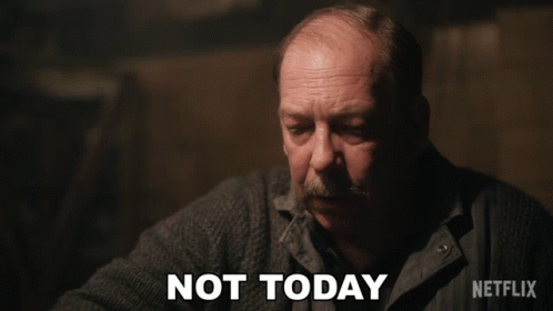 Not Today William Shaibel GIF - Not Today William Shaibel The Queens Gambit GIFs