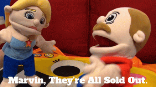 Sml Rose GIF - Sml Rose Marvin Theyre All Sold Out GIFs